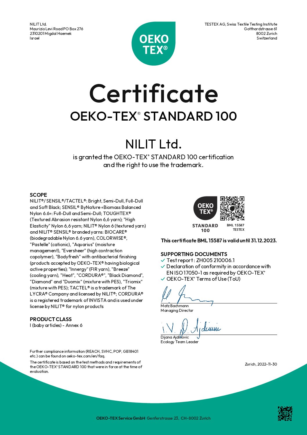 Oeko-Tex